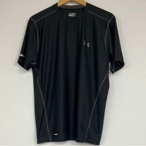 Under Armour Heat Gear Mens Black Shirt